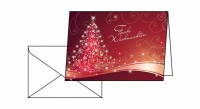 SIGEL     SIGEL Karten/Couverts A6 DS019/W Weihnachten, 220g 25