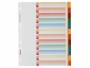 Kolma Register A4 XL LongLife 1-12 Farbig, Einteilung: Blanko
