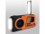 Image 2 Noxon DAB+ Radio Dynamo Solar 311 Orange, Radio Tuner
