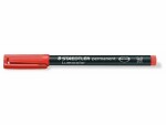 Staedtler Folienstift Lumocolor 317 M Rot, permanent, 10 Stück