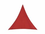 Windhager Sonnensegel Cannes, 4 m, Dreieck, Rot, Tiefe: 400