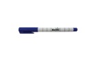 Berec Whiteboard-Marker Schmal Blau, Strichstärke: 1 mm, Set