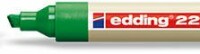 EDDING Permanent Marker 22 1.0-5.0mm 22-4 grün, Ausverkauft
