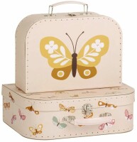 ALLC Insieme della valigia farfalle SCBUPI23 29x9x20cm, Sensa