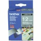 Brother TZEMQL3 Ribbon 12mm lightgrey matte/white