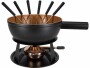 Nouvel Käsefondue-Set Copper 9 Teile, Schwarz, Anzahl Personen