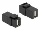 DeLock Keystone-Modul USB 2.0 A Schwarz, Modultyp: Keystone