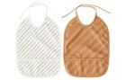 OYOY Lätzchen Bip Striped 2er Set, H37 x W27