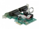 DeLock PCI-Express-Karte 90007 2x Seriell / RS-232