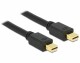 DeLock Mini-Displayport Kabel, 2m, schwarz