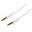 Image 1 StarTech.com - 2m White Slim 3.5mm Stereo Audio Cable - 3.5mm Audio Aux Stereo - Male to Male Headphone Cable - 2x 3.5mm Mini Jack (M) White (MU2MMMSWH)