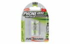 Ansmann Akku 2x AAA 550 mAh für DECT-Phones, Spannung