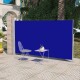 vidaXL Seitenmarkise 160x300 cm Blau
