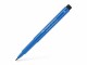 Faber-Castell Tuschestift Pitt Artist Pen B Blau, Strichstärke: B