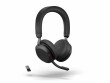 Jabra Headset Evolve2 75 Duo UC USB-A, Schwarz, Microsoft