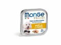 Monge Nassfutter Fresh Pâté Huhn, 100 g, Tierbedürfnis: Kein