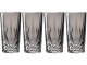 Leonardo Longdrinkglas Capri 390 ml, 4 Stück, Grau, Material