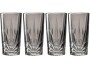 Leonardo Longdrinkglas Capri 390 ml, 4 Stück, Grau, Material