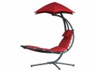 Vivere Liegestuhl Dream Chair Kirschrot, Gewicht: 20.5 kg, Breite