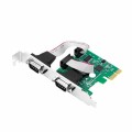 LogiLink PCI Express Interface Card Serial 2x - Serieller