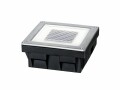 Paulmann Wegeleuchte LED Solar Cube, 0.24W, 2700K, Edelstahl, Dimmbar
