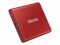 Bild 5 Samsung Externe SSD - Portable T7 Non-Touch, 2000 GB, Rot