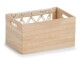 Zeller Present Aufbewahrungskiste Boho Beige, Materialtyp: Holz, Material