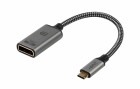 onit Adapter USB Type-C - DisplayPort, Kabeltyp: Adapterkabel
