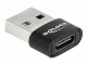 Bild 4 DeLock USB 2.0 Adapter USB-A Stecker - USB-C Buchse