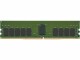 Kingston 32GB DDR4-3200MT/S ECC REG CL22 DIMM 2RX8 MICRON F