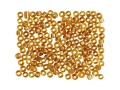 Creativ Company Rocailles-Perlen 8/0 Gold, Packungsgrösse: 1 Stück