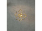 Star Trading Hänger Dekoration Amaze, 36 LEDs, 30 cm, Gold