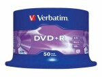 Verbatim DVD+R 4.7 GB, Spindel (50 Stück), Medientyp: DVD+R