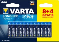 VARTA     VARTA Batterie Longlife Power 4903121472 AAA/LR03, 12