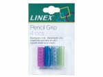 Linex Schreibhilfe 4 Stück für Bleistift, Strichstärke