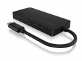 RaidSonic ICY BOX USB-Hub IB-HUB1429-CPD, Stromversorgung: USB-C