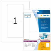 HERMA     HERMA CD-Einleger 5033 5033 121x242mm 25Stk. 25 Blatt