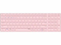 Rapoo Funk-Tastatur E9700M ultraslim Pink, Tastatur Typ