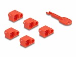 DeLock RJ45 Port Blocker Set für RJ45 Stecker 1