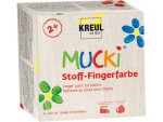 Kreul Fingerfarbe Kreul Mucki 150 ml, 4 Stück, Art