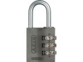 Abus Zahlenschloss 145/30 Lock-Tag Titanium