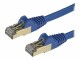 STARTECH 7.5 M CAT6A CABLE BLUE SNAGLESS