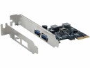 EXSYS EX-11192 2 Port PCIe Karte USB 3.2 Gen 1