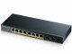 ZyXEL PoE+ Switch GS1100-10HP v2 10 Port, SFP Anschlüsse