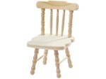 HobbyFun Mini-Möbel Stuhl 4.5 x 5 x 7.5 cm