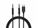 4smarts Audio-Kabel SoundCord USB-C + 3.5 mm auf 3.5