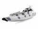 Amewi Militärboot Black Turbo Weiss, 420 mm, RTR