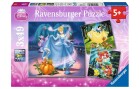 Ravensburger Puzzle Schneewittchen, Aschenputtel, Arielle, Motiv: Film