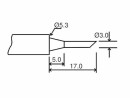 Velleman Lötspitze BITC10N3 Rund 3 mm, Breite: 3 mm, Form: Rund