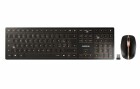 Cherry Tastatur-Maus-Set DW 9100 Slim Schwarz / Bronze, Maus